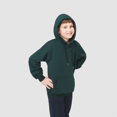 MAMAJUM mokyklinis džemperis su gobtuvu 122-182 cm