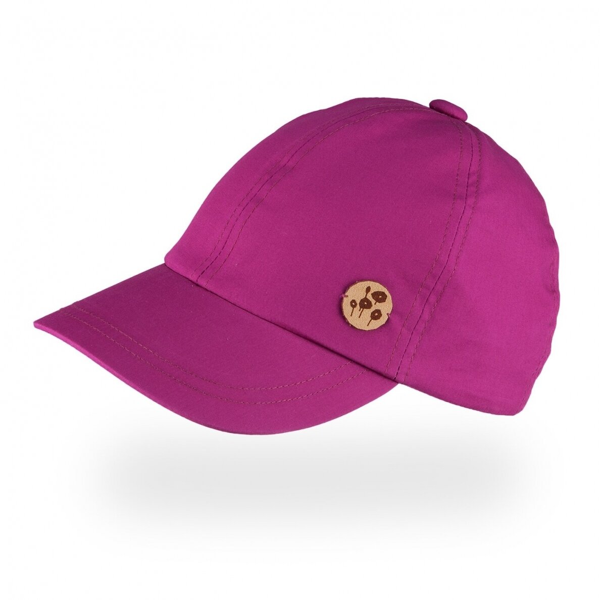 purple summer hat