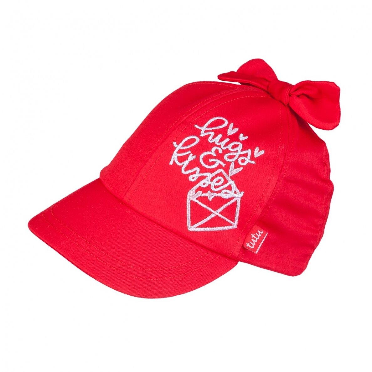 red summer hat