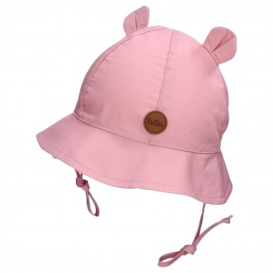 TuTu hat-panama with laces Teddy bear