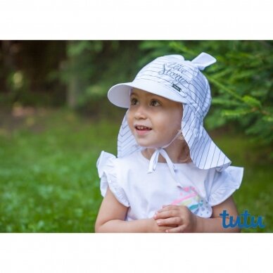 TuTu hat with laces Bow 1