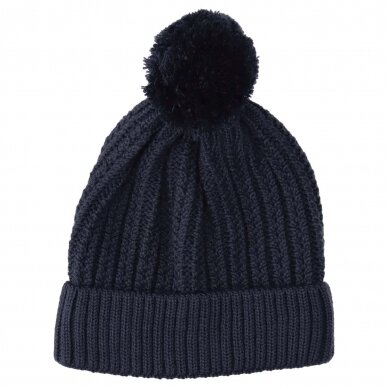 TuTu merino wool hat with pompom 2