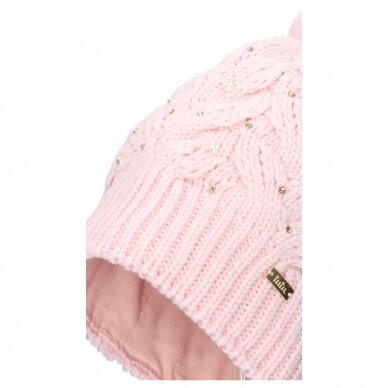 TuTu merino wool hat with pompom 1