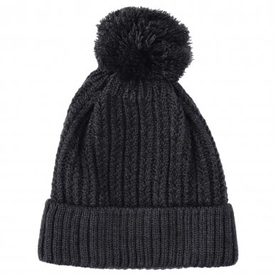 TuTu merino wool hat with pompom 2