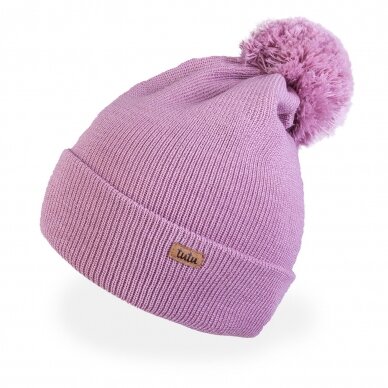 TuTu merino wool hat with a pompom