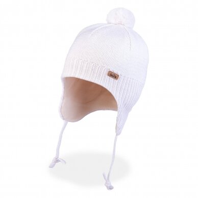 TuTu merino wool hat with laces