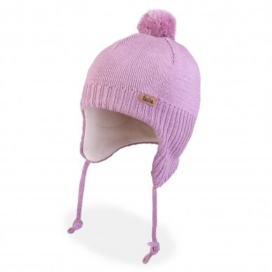 TuTu merino wool hat with laces