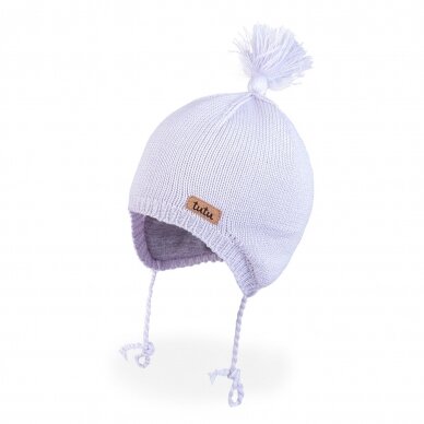 TuTu merino wool hat with laces