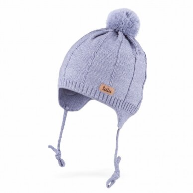 TuTu merino wool hat with laces