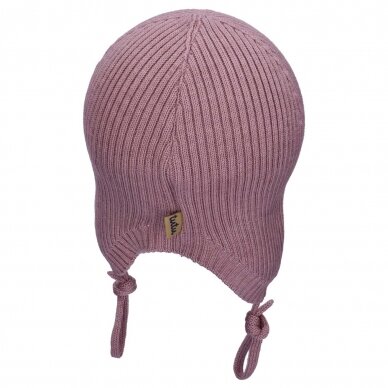 TuTu merino wool hat with laces 1