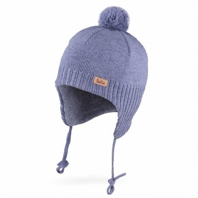 TuTu merino wool hat with laces