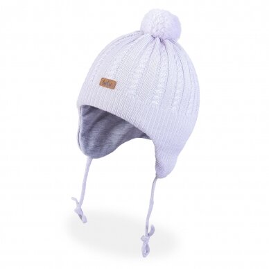 TuTu merino wool hat with laces