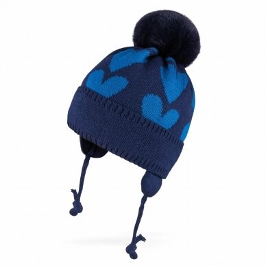 TuTu merino wool hat with laces