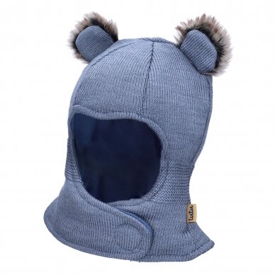 TuTu merino wool helmet Teddy bear