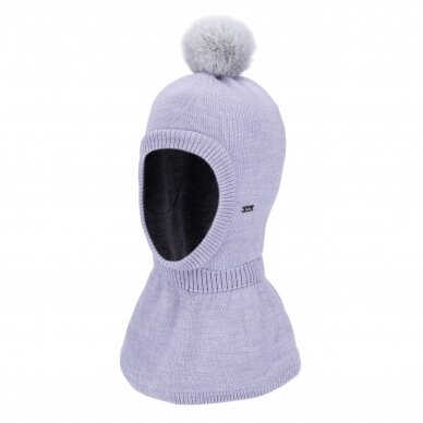 TuTu merino wool helmet with pompom