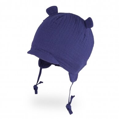 TuTu organic cotton hat with ears