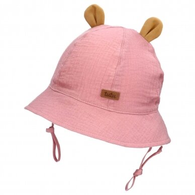 TuTu organic cotton hat Teddy bear