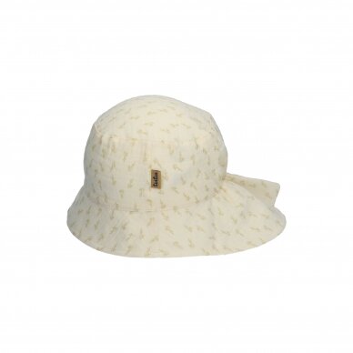 TuTu organic cotton hat-panama with laces