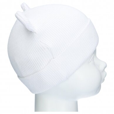 TuTu organic cotton hat with ears 3