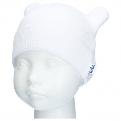 TuTu organic cotton hat with ears