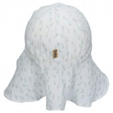 TuTu organic cotton hat with neck protection 2