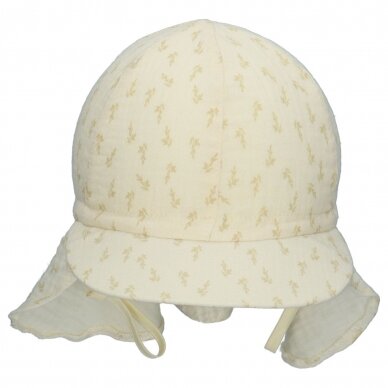 TuTu organinės medvilnės kepurė su kaklo apsauga 2
