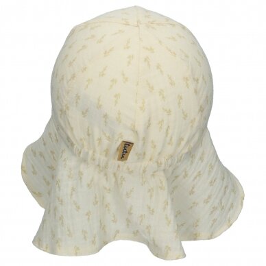 TuTu organic cotton hat with neck protection 1