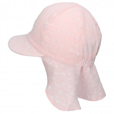 TuTu organic cotton hat with neck protection