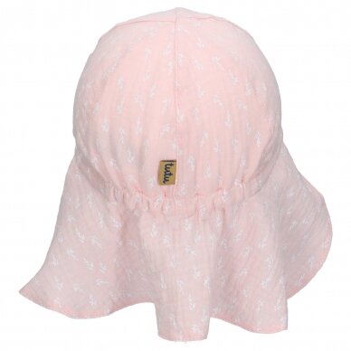 TuTu organic cotton hat with neck protection 2