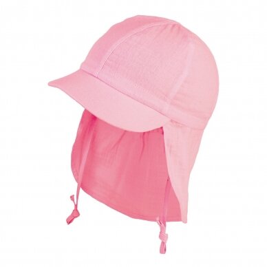 TuTu organic cotton hat with neck protection