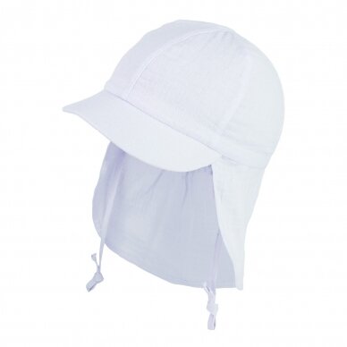 TuTu organic cotton hat with neck protection