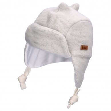 TuTu wool hat with ear flaps