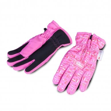 TuTu winter gloves with zipper