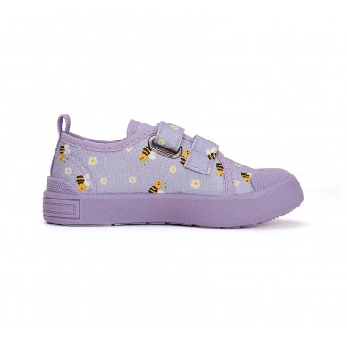 Violetiniai canvas batai 26-31 d. CSG-41272M 3